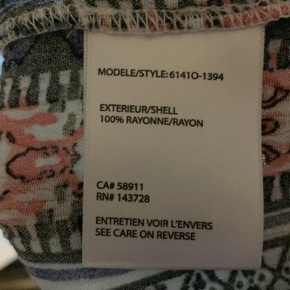 Tribal Jeans. Boho pants with slits at ankle and tassel at waist line. - Picture 4 of 4